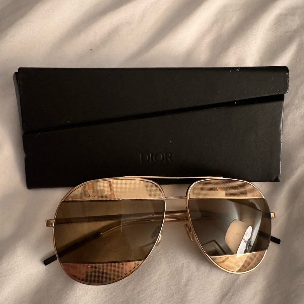 Christian Dior aviator sunglasses